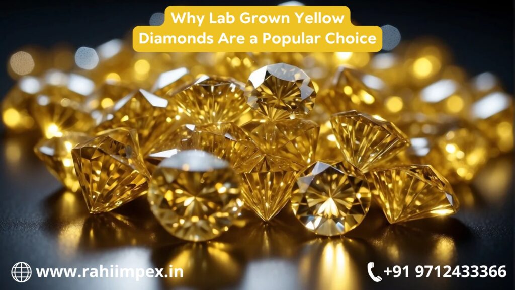 Lab Grown Yellow Diamonds