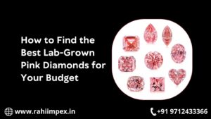 lab grown pink diamond